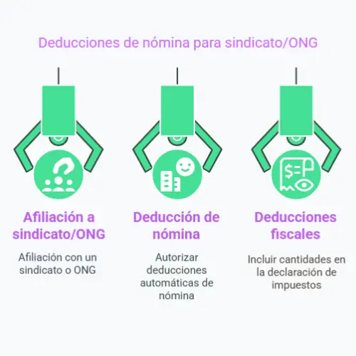 Cuotas Sindicales o Donativos
