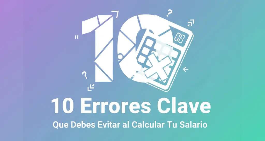 10 Errores Clave Que Debes Evitar al Calcular Tu Salario