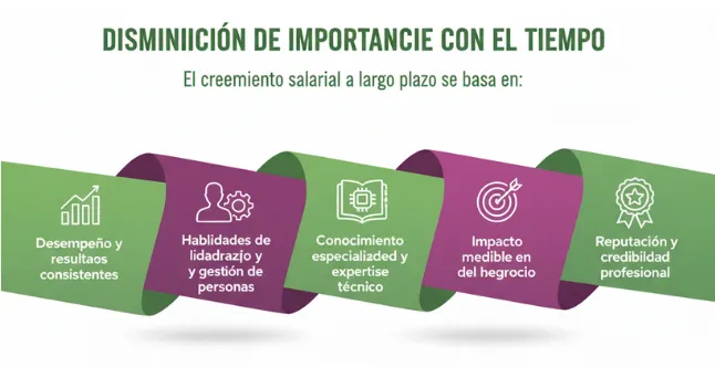 Disminución de la Importancia con el Tiempo