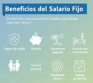 Beneficios del Salario Fijo