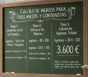 Cálculo de Ingresos para Freelancers y Contratistas