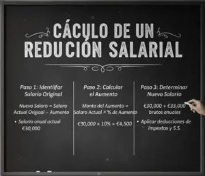 Cálculo de una Reducción Salarial