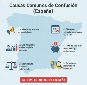 Causas Comunes de Confusión