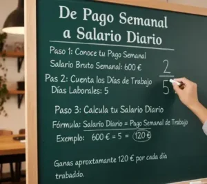 De Pago Semanal a Salario Diario