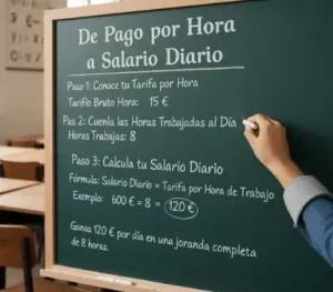 De Pago por Hora a Salario Diario