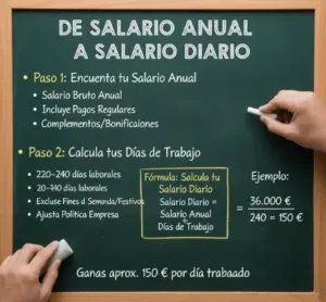 De Salario Anual a Salario Diario