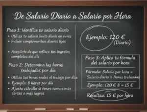 De Salario Diario a Salario Por Hora
