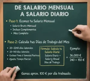 De Salario Mensual a Salario Diario