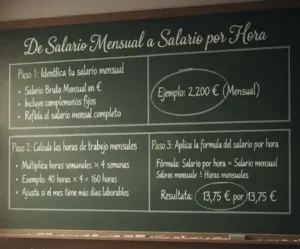De Salario Mensual a Salario Por Hora