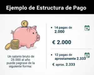 Ejemplo de Estructura de Pago