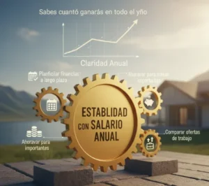 Estabilidad con Salario Anual