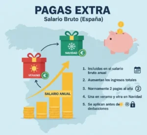 Pagas Extra en el Salario Bruto
