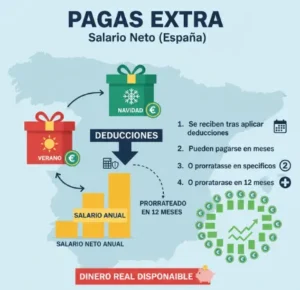 Pagas Extra en el Salario Neto