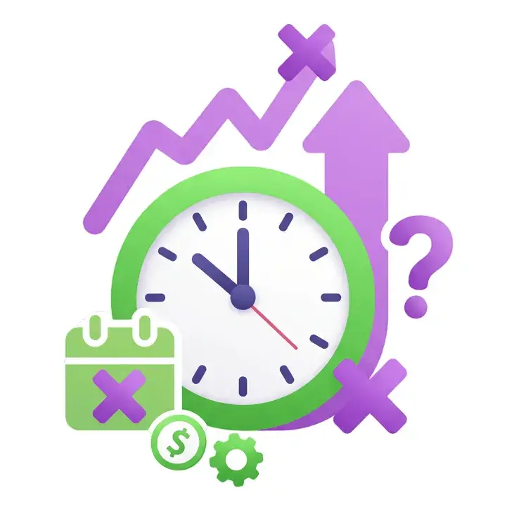 Usar Horas de Trabajo Incorrectas