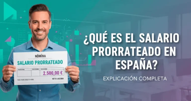 ¿Qué es el Salario Prorrateado en España Explicación Completa