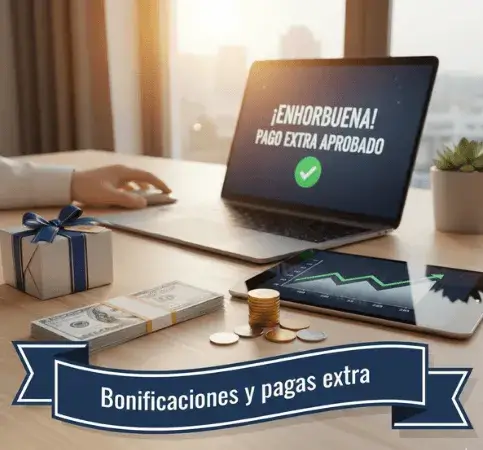 Bonificaciones y pagos extra (pagas extras)