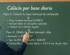 Cálculo por base diaria