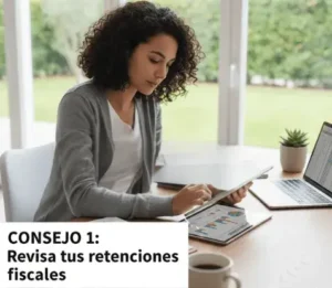 Consejo 1: Revisa tus retenciones fiscales
