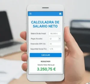 Consejo 9: Usa una calculadora de salario neto
