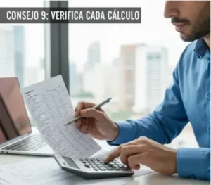 Consejo 9 Verifica Cada Cálculo