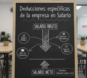 Deducciones específicas de la empresa
