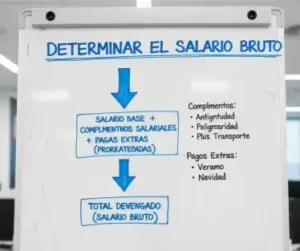 Determinar el salario bruto