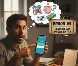 Error #5 Olvidar las pagas extra