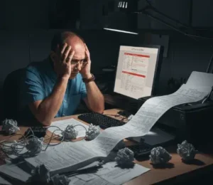 Errores del sistema de nómina y administrativos