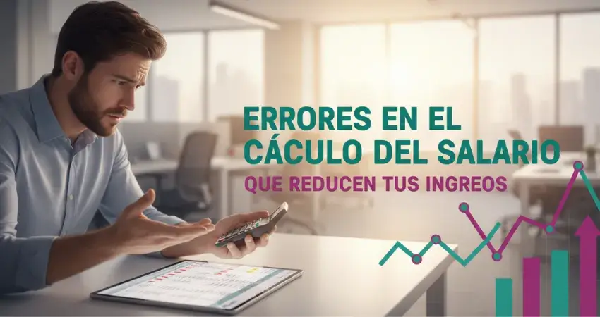 Errores en el cálculo del salario que reducen tus ingresos