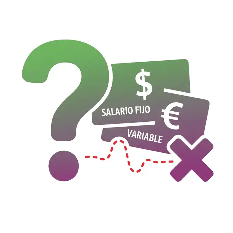 Ignorar la diferencia entre salario fijo y variable
