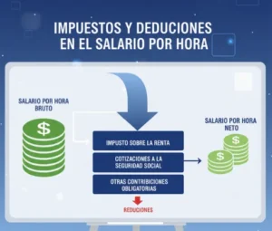 Impuestos y deducciones en el salario por hora