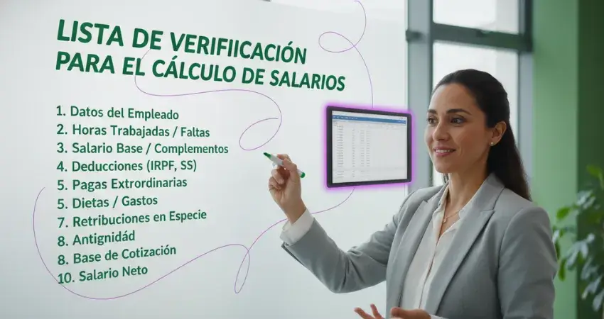 Lista de Verificación para el Cálculo de Salarios: Todo lo que Necesitas Saber

