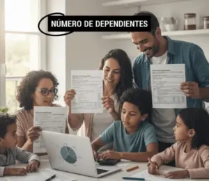 Número de dependientes y deducciones