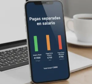 Pagas extra y distribución del salario