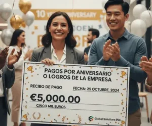 Pagos por Aniversario o Logros de la Empresa