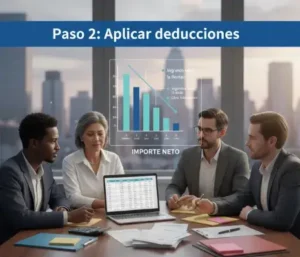 Paso 2 Aplicar deducciones