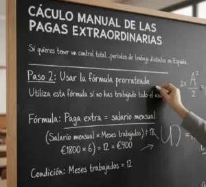 Paso 2 Usar la fórmula prorrateada