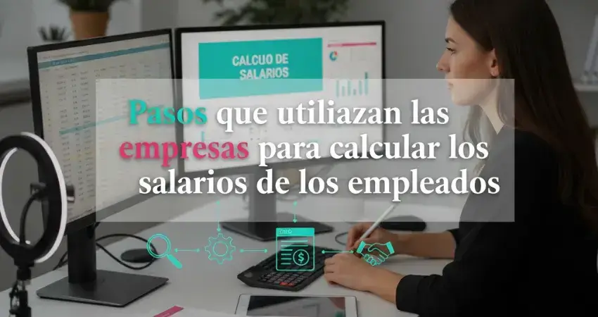 Pasos que utilizan las empresas para calcular los salarios de los empleados