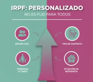 Se calcula en función de tu situación personal, incluyendo