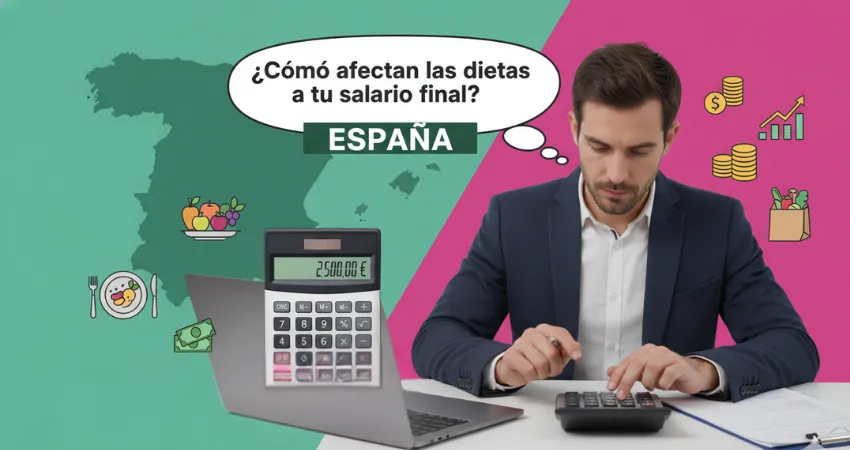 ¿Cómo afectan las dietas a tu salario final en España?
