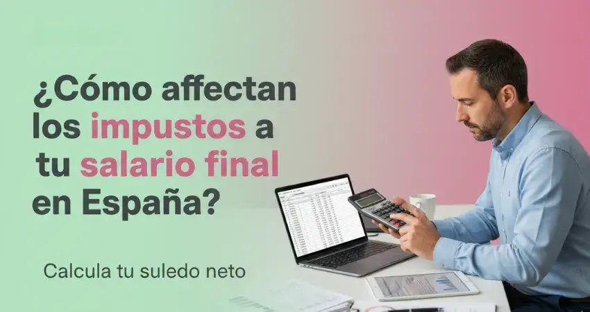 ¿Cómo afectan los impuestos a tu salario final en España?
