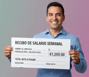 ¿Cómo funciona el salario semanal?
