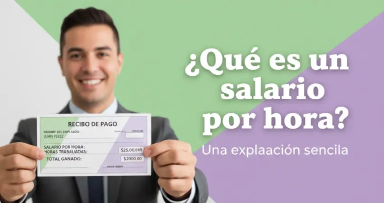 ¿Qué es un salario por hora? Una explicación sencilla.