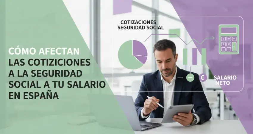 Cómo afectan las cotizaciones a la Seguridad Social a tu salario en España