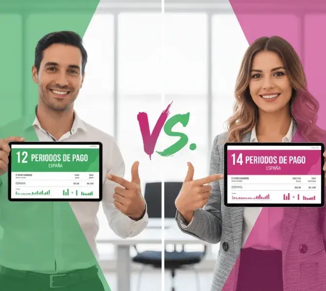 Diferencia en el cálculo del salario 12 vs 14