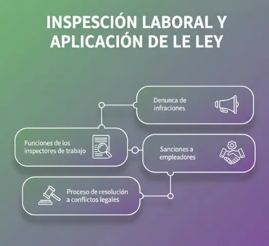 Inspección laboral y aplicación de la ley