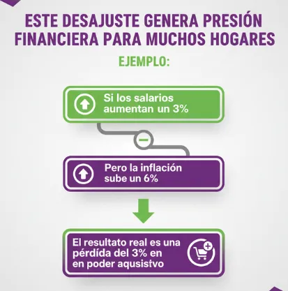 Presión de la vivienda y el coste de vida