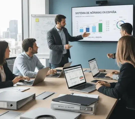 Salarios y sistema de nóminas en España