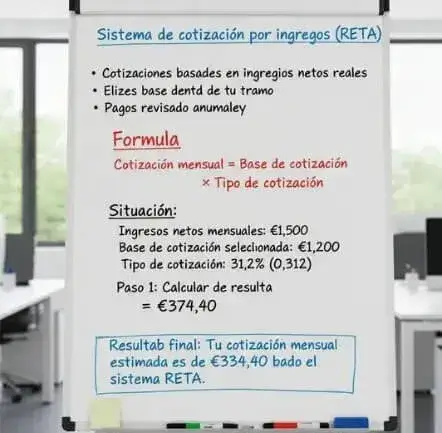 Sistema de cotización por ingresos Así es como funciona
