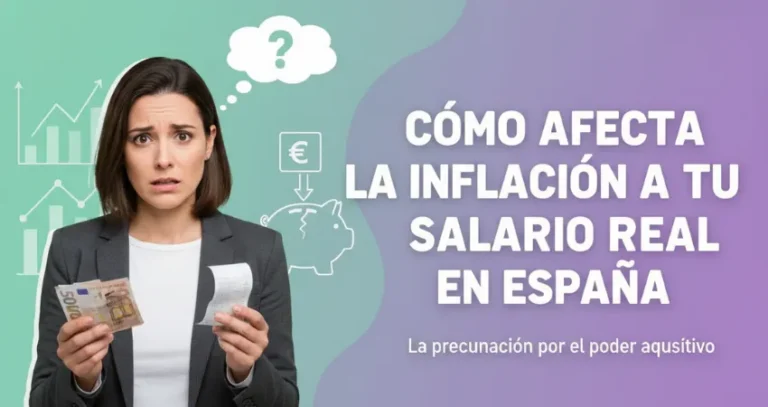 ¿Cómo afecta la inflación a tu salario real en España?